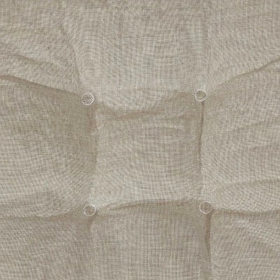 Sunnydaze Decor Sunnydaze Indoor/Outdoor Square Tufted Patio Chair Seat And Back Cushions - 20" - 2pk 5 Sunnydaze Decor Sunnydaze Indoor/Outdoor Square Tufted Patio Chair Seat And Back Cushions - 20" - 2pk - Image 3