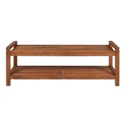 Blane 3-Seat Mid-Century Modern Acacia Wood Slat Outdoor Garden Patio Bench - JONATHAN Y 12 Blane 3-Seat Mid-Century Modern Acacia Wood Slat Outdoor Garden Patio Bench - JONATHAN Y -Sunnydaze Decor Store GUEST 2f85b3b6 ad3f 446f 8c50 27f7bd71e222