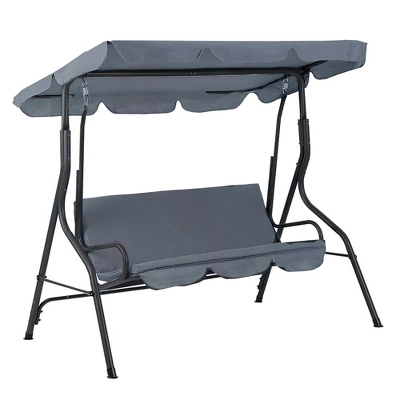 Aoodor 3 Seater Patio Porch Swing With Canopy 11 Aoodor 3 Seater Patio Porch Swing With Canopy - Image 9