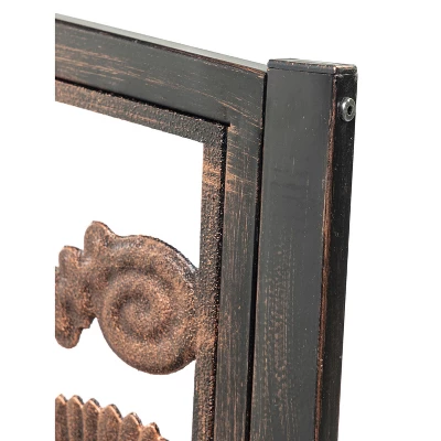 Evergreen Metal Fern Bench 5 Evergreen Metal Fern Bench - Image 3