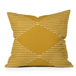Summer Sun Home Art Geo Outdoor Throw Pillow Yellow - Deny Designs -Sunnydaze Decor Store GUEST 331da263 9cdf 4829 9f37 fbb106e1c54a