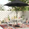 9'x9' Patio Market Umbrella - Black Pole - Room Essentials™ -Sunnydaze Decor Store GUEST 33ab0b11 6fa1 4a7b 96a4 1fbdb6a5eb7a