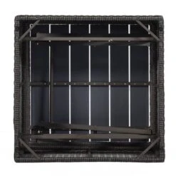 4pc Outdoor Wicker Rectangle Daybed With Canopy & Cushions - Beige - GODEER -Sunnydaze Decor Store GUEST 34f86c28 6c3a 4fb3 8a82 f6ffa6b1eebb