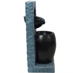 Sunnydaze Decor Sunnydaze Peaceful Rain Electric Outdoor Water Fountain - 31.75" H - Gray And Black 19 Sunnydaze Decor Sunnydaze Peaceful Rain Electric Outdoor Water Fountain - 31.75" H - Gray And Black -Sunnydaze Decor Store GUEST 350c5493 67ba 43fb b2b6 88e441275d51