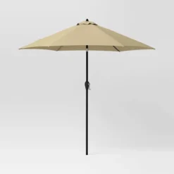 9'x9' Patio Market Umbrella - Black Pole - Room Essentials™ -Sunnydaze Decor Store GUEST 360130ed 5293 44e5 badc e5a29898f7ee