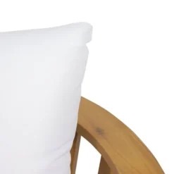 Solano Outdoor Wooden Loveseat With Cushions - White/Teak - Christopher Knight Home 17 Solano Outdoor Wooden Loveseat With Cushions - White/Teak - Christopher Knight Home -Sunnydaze Decor Store GUEST 3679bbb4 c5a1 4514 a788 b468dcdbe3d1