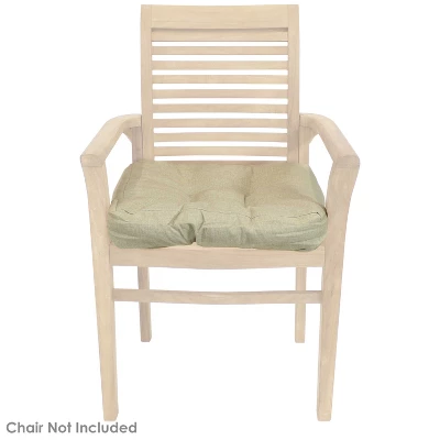 Sunnydaze Decor Sunnydaze Indoor/Outdoor Square Tufted Patio Chair Seat And Back Cushions - 20" - 2pk 7 Sunnydaze Decor Sunnydaze Indoor/Outdoor Square Tufted Patio Chair Seat And Back Cushions - 20" - 2pk - Image 5