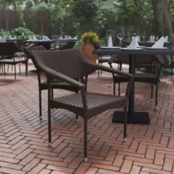 Flash Furniture Jace Set Of 4 Commercial Grade Stacking Patio Chairs, All Weather PE Rattan Wicker Patio Dining Chairs 16 Flash Furniture Jace Set Of 4 Commercial Grade Stacking Patio Chairs, All Weather PE Rattan Wicker Patio Dining Chairs -Sunnydaze Decor Store GUEST 377bf2d9 a00e 4deb b38d 5510a31605b1