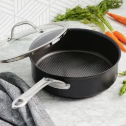 Anolon X Hybrid 3.5qt Nonstick Induction Saute Pan With Lid Super Dark Gray 22 Anolon X Hybrid 3.5qt Nonstick Induction Saute Pan With Lid Super Dark Gray -Sunnydaze Decor Store GUEST 37d95802 7112 44cb 9960 a8241df52cdf
