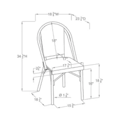 3pc Arna Patio Chair Set With Side Table - MiBasics -Sunnydaze Decor Store GUEST 387e18f7 5894 4e46 a13c cb188497ed70 1
