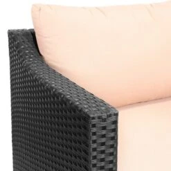 Barton 3 Pieces Outdoor Seating Group Patio Set With Cushion Seat Table, Black/Beige 11 Barton 3 Pieces Outdoor Seating Group Patio Set With Cushion Seat Table, Black/Beige -Sunnydaze Decor Store GUEST 39162096 f344 4698 86bb cc9039447057