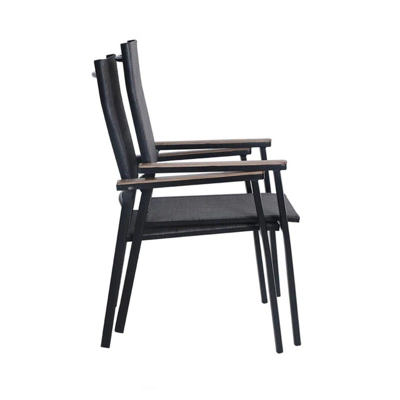 3pc Patio Dining Set With Small Round Table & Lightweight Sling Chairs - Captiva Designs 7 3pc Patio Dining Set With Small Round Table & Lightweight Sling Chairs - Captiva Designs - Image 5