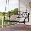 Tangkula Patio Hanging Porch Swing Outdoor 2-Person Metal Swing Bench Chair W/ Chains 1 Tangkula Patio Hanging Porch Swing Outdoor 2-Person Metal Swing Bench Chair W/ Chains -Sunnydaze Decor Store GUEST 3c0b496e 3271 44c0 9d59 1ab85650d2a6