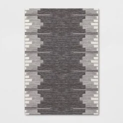 Graphic Steps Outdoor Rug Black - Project 62™ -Sunnydaze Decor Store GUEST 3dc4be61 2c16 4e9c b3ba dcff89a56ec2