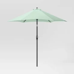 9'x9' Patio Market Umbrella - Black Pole - Room Essentials™ -Sunnydaze Decor Store GUEST 3eaaebf2 fb6c 453a 978c 1aafd47a58b4