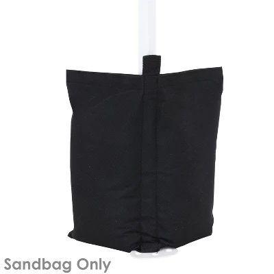 Sunnydaze Decor Sunnydaze Polyester Sandbag Canopy Weights - Black - Set Of 4 8 Sunnydaze Decor Sunnydaze Polyester Sandbag Canopy Weights - Black - Set Of 4 - Image 6