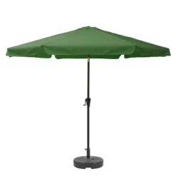 10' Tilting Market Patio Umbrella With Base - CorLiving -Sunnydaze Decor Store GUEST 3f692944 72ee 4e72 bc91 4233b9d98f5a