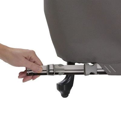 Classic Accessories Ravenna Water-Resistant BBQ Grill Cover For Island With Left And Right Grill Head, Dark Taupe 5 Classic Accessories Ravenna Water-Resistant BBQ Grill Cover For Island With Left And Right Grill Head, Dark Taupe - Image 3