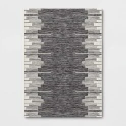 Graphic Steps Outdoor Rug Black - Project 62™ -Sunnydaze Decor Store GUEST 411f66c2 f5a4 4000 afbd f7bc554d218a
