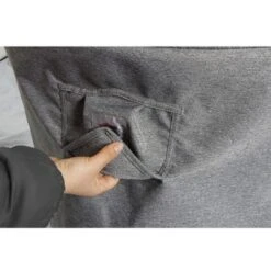 Platinum 3-Layer Outdoor Table Cover 16"/22" X 31.5" X 24.5" Gray Melange By Shield -Sunnydaze Decor Store GUEST 41618dea 6140 4cc1 bf85 3adb59a382f6