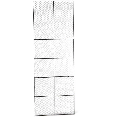 Gardener's Supply Company Chicken Wire Wall Trellis With Wall Brackets | 84" H X 30" W Steel Garden Plant Support Panel For Vining And Climbing 3 Gardener's Supply Company Chicken Wire Wall Trellis With Wall Brackets | 84" H X 30" W Steel Garden Plant Support Panel For Vining And Climbing