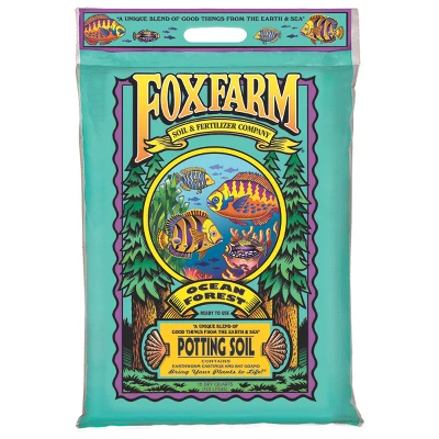 FoxFarm FX14053 + FX14054 Ocean Forest Organic Plant Potting Soil With Happy Frog Nutrient Rapid Growth Potting Soils For Gardens, 12 Quart 5 FoxFarm FX14053 + FX14054 Ocean Forest Organic Plant Potting Soil With Happy Frog Nutrient Rapid Growth Potting Soils For Gardens, 12 Quart - Image 3