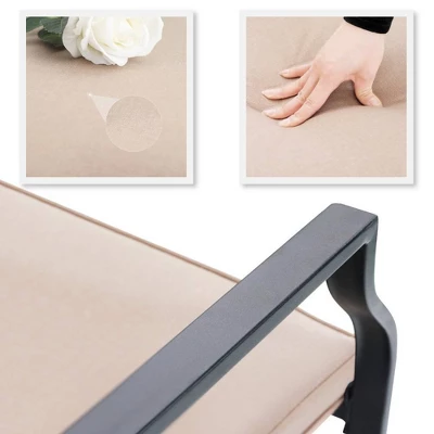 5pc Outdoor Set With Swivel Chairs & 34" Propane Fire Pit Table - Captiva Designs 10 5pc Outdoor Set With Swivel Chairs & 34" Propane Fire Pit Table - Captiva Designs - Image 8