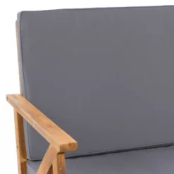 Panama 4pc Acacia Wood Patio Chair Set - Teak Finish - Christopher Knight Home -Sunnydaze Decor Store GUEST 480e3058 22e5 491c 850f a6aa603b5a3d