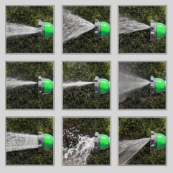 Bernini Easy Grip Hose Nozzle - Green -Sunnydaze Decor Store GUEST 484d4857 d093 476f baa7 ec9fa8d367b6