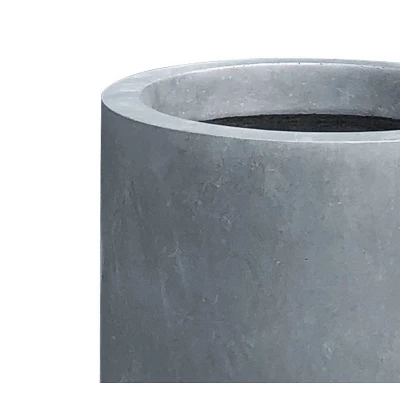 Rosemead Home & Garden, Inc. 9.8" Wide Elegant Indoor/Outdoor Lightweight Concrete/Fiberglass Planter Charcoal Gray 5 Rosemead Home & Garden, Inc. 9.8" Wide Elegant Indoor/Outdoor Lightweight Concrete/Fiberglass Planter Charcoal Gray - Image 3