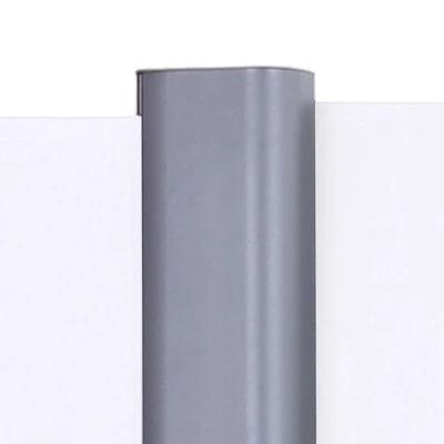 236" X 63" Retractable Outdoor Patio Balcony Deck Side Awning White - Captiva Designs 5 236" X 63" Retractable Outdoor Patio Balcony Deck Side Awning White - Captiva Designs - Image 3