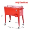 Costway Red Outdoor Patio 80 Quart Cooler Cart Ice Beer Beverage Chest Party Portable 1 Costway Red Outdoor Patio 80 Quart Cooler Cart Ice Beer Beverage Chest Party Portable -Sunnydaze Decor Store GUEST 4c1cc7e3 5dd8 4320 bcd5 698e3664efda