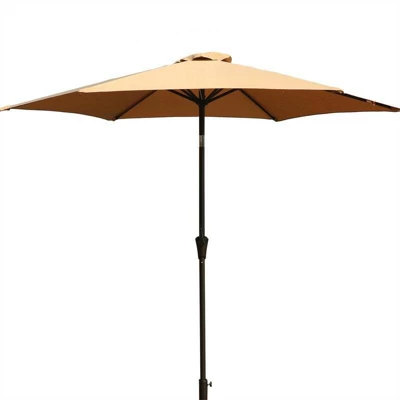 9' Aluminum Outdoor Patio Umbrella With Carry Bag - Wellfor 15 9' Aluminum Outdoor Patio Umbrella With Carry Bag - Wellfor - Image 13