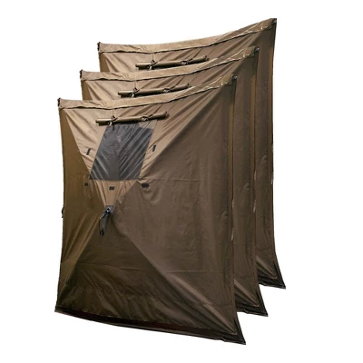Clam Quick-Set Escape 11.5 X 11.5 Ft Portable Pop Up Camping Outdoor Gazebo Screen Tent Canopy Shelter & Carry Bag With 6 Wind & Sun Panels Accessory 5 Clam Quick-Set Escape 11.5 X 11.5 Ft Portable Pop Up Camping Outdoor Gazebo Screen Tent Canopy Shelter & Carry Bag With 6 Wind & Sun Panels Accessory - Image 3