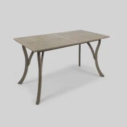 Bennett 7pc Acacia Wood And Wicker Dining Set - Christopher Knight Home -Sunnydaze Decor Store GUEST 4d5daaa5 cb95 4f98 af3e 1d4af6dc5846