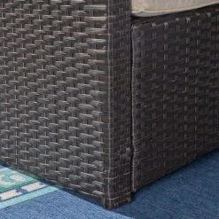 Sanger Wicker Sofa - Brown/Beige - Christopher Knight Home 11 Sanger Wicker Sofa - Brown/Beige - Christopher Knight Home -Sunnydaze Decor Store GUEST 4d6b37c9 bc3a 40f6 afa2 5970ecff7ab6