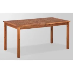 3pc Acacia Wood X Design Outdoor Patio Dining Set - Brown - Saracina Home 12 3pc Acacia Wood X Design Outdoor Patio Dining Set - Brown - Saracina Home -Sunnydaze Decor Store GUEST 4f8f83d1 0318 427f 81b6 4a075466df6f