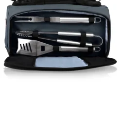 Picnic Time Buccaneer Charcoal Grill/ Cooler/ 3 Pc Tools Model 750-00-175 -Sunnydaze Decor Store GUEST 508e1f72 d529 469a bce5 d4b29a72ed33