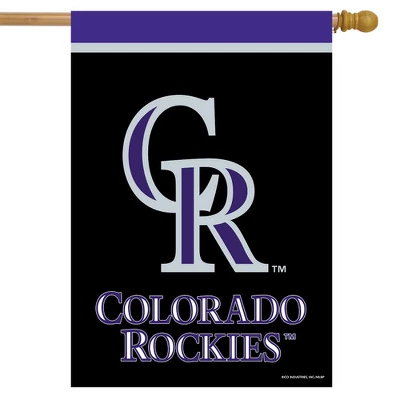 Briarwood Lane Colorado Rockies House Flag MLB Licensed 28" X 40" 3 Briarwood Lane Colorado Rockies House Flag MLB Licensed 28" X 40"