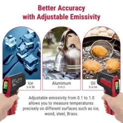 ThermoPro TP450W Dual Laser Temperature Gun For Cooking, Digital Infrared Thermometer For Pizza Oven Grill, Laser Thermometer Gun 8 ThermoPro TP450W Dual Laser Temperature Gun For Cooking, Digital Infrared Thermometer For Pizza Oven Grill, Laser Thermometer Gun -Sunnydaze Decor Store GUEST 519b6ee2 4b71 4ada 9b0a 9547b544da54