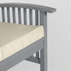 Ravenscroft Modern Boho Acacia Wood Slatted Outdoor Loveseat With Cushion - Saracina Home 22 Ravenscroft Modern Boho Acacia Wood Slatted Outdoor Loveseat With Cushion - Saracina Home -Sunnydaze Decor Store GUEST 52aa005c 6a54 4115 bce1 42a537cb103c