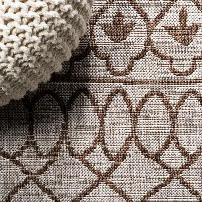 Kafel Bohemian Indoor/Outdoor Area Rug - JONATHAN Y 4 Kafel Bohemian Indoor/Outdoor Area Rug - JONATHAN Y - Image 2