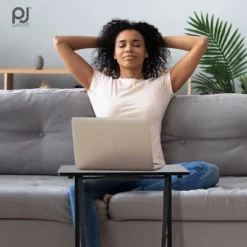 PJ Wood 19.09 X 14.57 X 26.00 Inch Folding TV Tray Tables With Compact Storage Rack, Solid Wood Construction, Black Finish, 5 Piece Set 9 PJ Wood 19.09 X 14.57 X 26.00 Inch Folding TV Tray Tables With Compact Storage Rack, Solid Wood Construction, Black Finish, 5 Piece Set -Sunnydaze Decor Store GUEST 543b0196 6a98 44ee af26 741e2c604f99