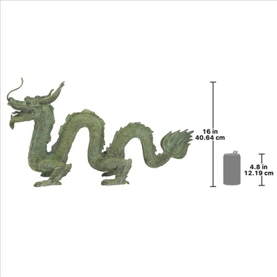 Design Toscano Asian Dragon Of The Grand Temple Cast Bronze Garden Statue 5 Design Toscano Asian Dragon Of The Grand Temple Cast Bronze Garden Statue - Image 3