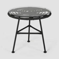 3pc Pigment Iron Modern Boho Chat Set Gray - Christopher Knight Home 10 3pc Pigment Iron Modern Boho Chat Set Gray - Christopher Knight Home -Sunnydaze Decor Store GUEST 56f8df43 dbd7 40ff 9c83 453d9f92b669