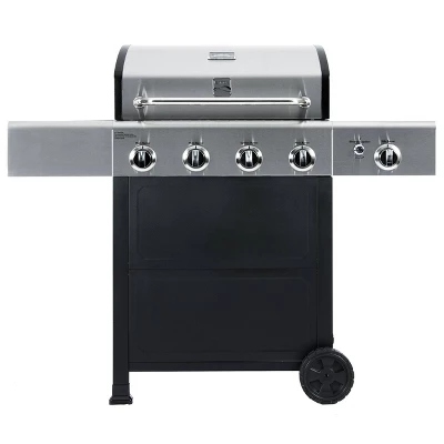 Kenmore 4-Burner Open Cart Grill With Side Burner 17 Kenmore 4-Burner Open Cart Grill With Side Burner - Image 15