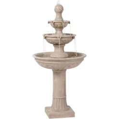 John Timberland Stafford Rustic 3 Tier Cascading Bubbler Outdoor Floor Water Fountain 48" For Yard Garden Patio Home Deck Porch House Exterior Balcony 15 John Timberland Stafford Rustic 3 Tier Cascading Bubbler Outdoor Floor Water Fountain 48" For Yard Garden Patio Home Deck Porch House Exterior Balcony -Sunnydaze Decor Store GUEST 58f107be 227b 4bb8 b5fc b9b8087ee086