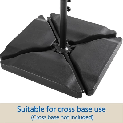 Yaheetech 4-Pieces Water Sand Filling Plastic Base Stand 9 Yaheetech 4-Pieces Water Sand Filling Plastic Base Stand - Image 7