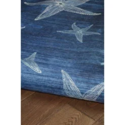 Caspian Washable Outdoor Rug Blue/Light Blue - Linon 17 Caspian Washable Outdoor Rug Blue/Light Blue - Linon -Sunnydaze Decor Store GUEST 59d07e8b 3572 4a9d 8bef d215bf3bb76c
