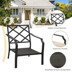 Costway 4 PCS Patio Furniture Set Cushion Sofa Loveseat Sectional Garden Deck Poolside 15 Costway 4 PCS Patio Furniture Set Cushion Sofa Loveseat Sectional Garden Deck Poolside -Sunnydaze Decor Store GUEST 5a90f973 ffaa 403c a6e0 ae667f01eff5